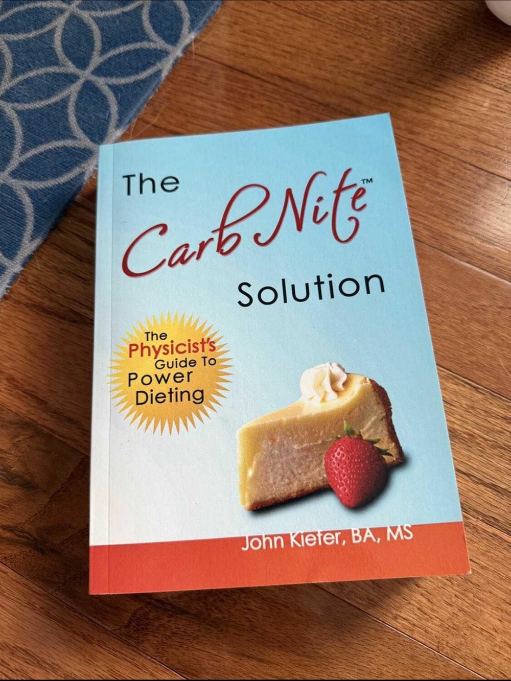The Carb Nite Solution by John Kiefer - Light Blue Cover